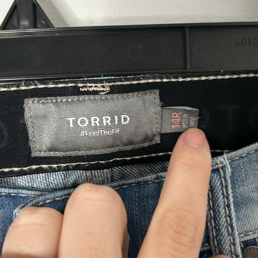 Torrid Mom Straight Premium Classic High Rise Jean - Picture 4 of 7